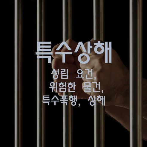 특수상해 죄